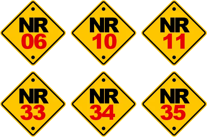 NRs 06, 10, 11, 33, 34, 35